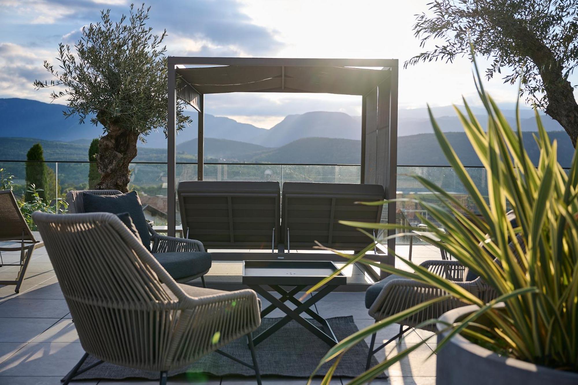 Das Panorama Designhotel Caldaro Eksteriør billede